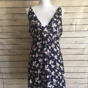 Floral Navy Dress